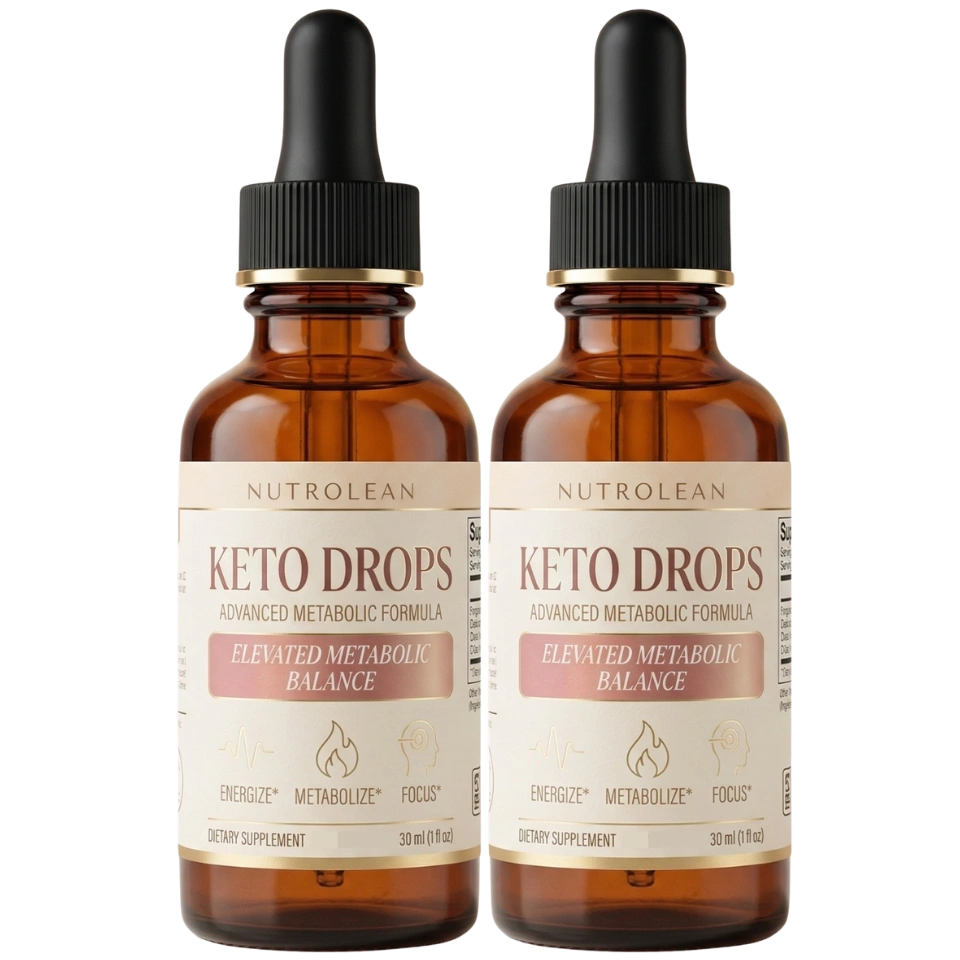 Zwei Nutrolean Keto Drops Pakete